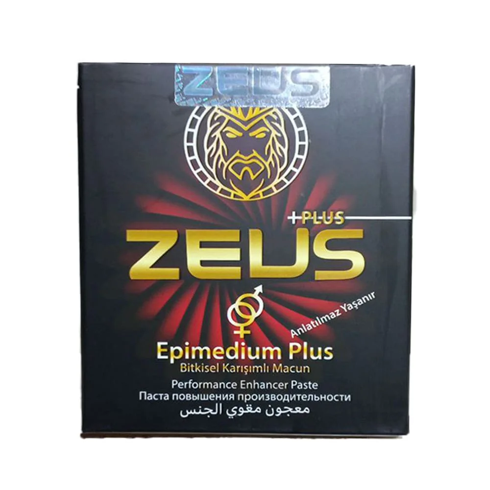 Zeus Plus Paste 240 gr Epimedium Plus Paste Natural Libido Booster for Enhanced Sexual Vitality Treats Frigidity in Men and Women